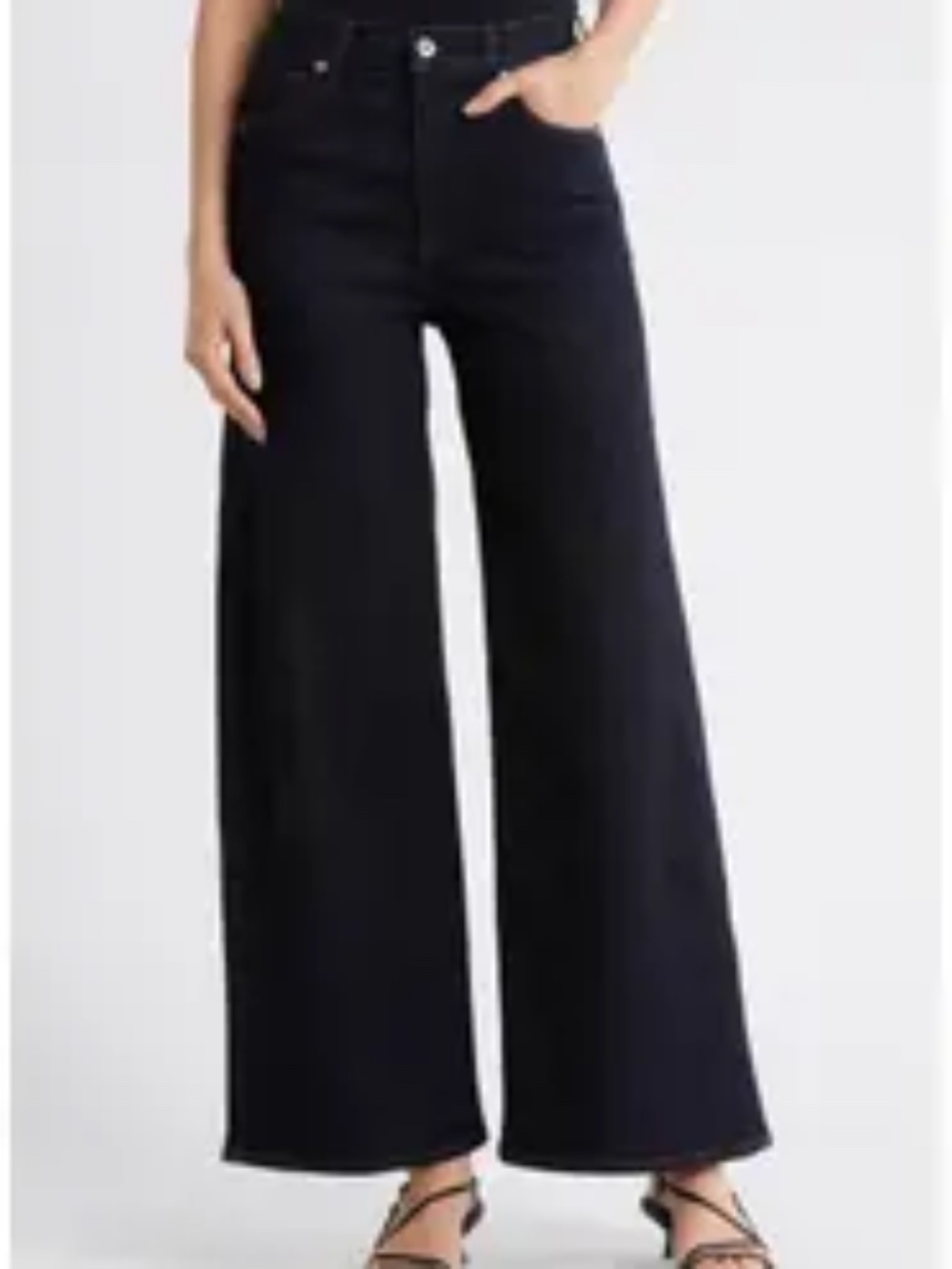 NWT Rag & Bone Serena High Rise Ultra Wide jeans, 26